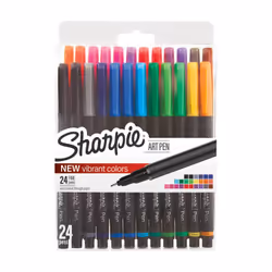 Sharpie 1983967, Assorted colours, Fine, Assorted colours, Plastic, Round, 0.4 mm