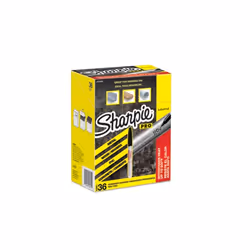 Sharpie 2003898, Black, Fine tip, Black, Grey, Plastic, Fine, Glass, Metal, Plastic