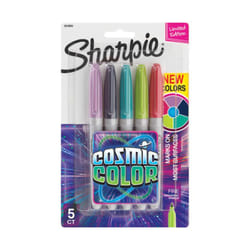Sharpie 2010953 permanent marker Fine tip Assorted colours 5 pc(s)