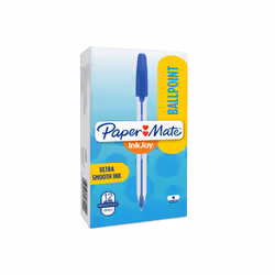 Papermate Paper Mate InkJoy 50ST Ballpoint Pens, Medium Point (1.0mm), Clip, Stick ballpoint pen, Blue, 12 pc(s), Medium