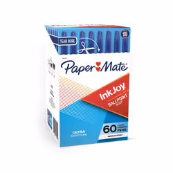 Papermate Paper Mate InkJoy 50ST Ballpoint Pens, Medium Point (1.0mm), Clip, Stick ballpoint pen, Blue, 60 pc(s), Medium