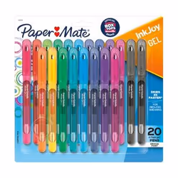 Papermate 2023018, Multicolour, Assorted colours, Medium, Round, Ambidextrous, 0.7 mm