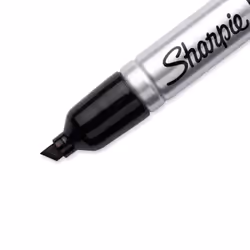Sharpie 15661PP permanent marker Chisel tip Black 4 pc(s)