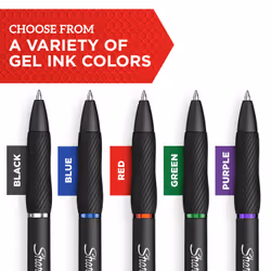 Sharpie S-Gel Retractable gel pen Medium Blue 4 pc(s)