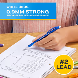Paper Mate Mechanical Pencils  Write Bros. Strong #2 Pencil for Less Lead Breakage  0.9 mm  24 Count