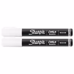 Sharpie 2103010 chalk marker Bullet White 2 pc(s)