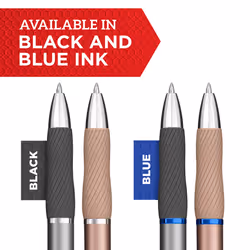 SHARPIE S-Gel  Gel Pens  Sleek Metal Barrel  Medium Point (0.7mm)  Black Ink  12 Count