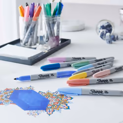 Sharpie 2136727 permanent marker Fine tip Assorted colours 24 pc(s)