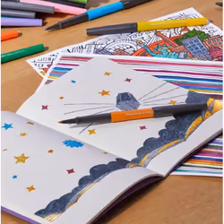 Papermate 2129448 felt pen Medium Multicolour 16 pc(s)