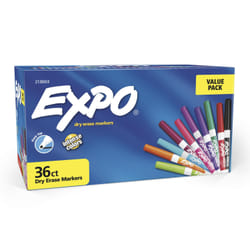EXPO 2138424 marker 36 pc(s) Fine tip Assorted colours
