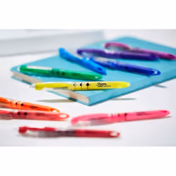 Sharpie 24415PP permanent marker Chisel tip Blue, Coral, Green, Indigo, Orange, Pink, Purple, Red, Yellow 10 pc(s)