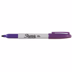 Sharpie 30008 Fine Point Permanent Marker  Purple  Case of 12 Dozens
