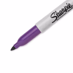 Sharpie 30008 Fine Point Permanent Marker  Purple  Case of 12 Dozens