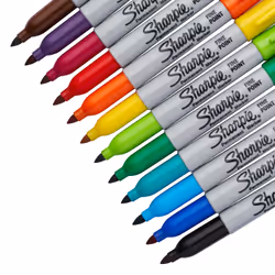 Sharpie 30075PP permanent marker Fine tip Assorted colours 12 pc(s)