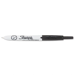 Sharpie Retractable permanent marker Black 12 pc(s)