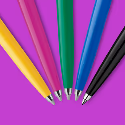 Parker Jotter Originals Gel Pen | '90s Retro Black Finish | Medium Point (0.7 mm) | Black Ink | 1 Count