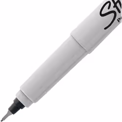 SHARPIE Permanent Markers  Ultra Fine Point  Black  12-Count