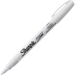 Sharpie Permanent Paint Marker, Fine Bullet Tip, White