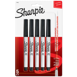 Sharpie 37665PP permanent marker Bullet tip Black 5 pc(s)
