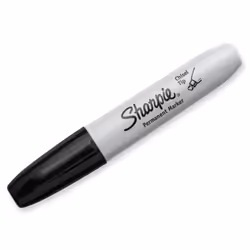 Sharpie 38262PP permanent marker Chisel tip Black 2 pc(s)