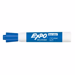 EXPO 80003 marker 12 pc(s) Chisel tip Blue