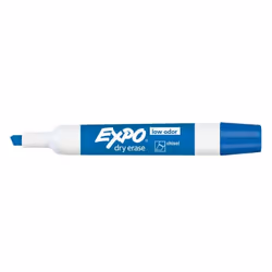EXPO 80003 marker 12 pc(s) Chisel tip Blue