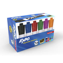 EXPO 81043 marker 12 pc(s) Chisel tip Assorted colours