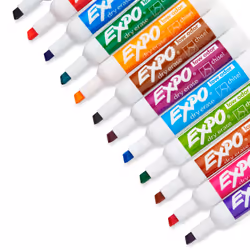 EXPO 81043 marker 12 pc(s) Chisel tip Assorted colours