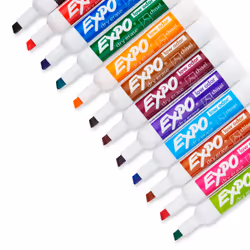 EXPO 81045 marker 16 pc(s) Chisel tip Assorted colours