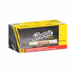 Sharpie Mean Streak, White, Bullet tip, Multicolour, Plastic, 12 mm, Box