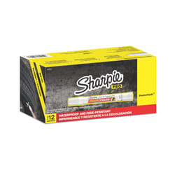Sharpie Mean Streak permanent marker Bullet tip White 12 pc(s)