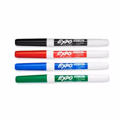 EXPO 86074, 4 pc(s), Assorted colours, Fine tip