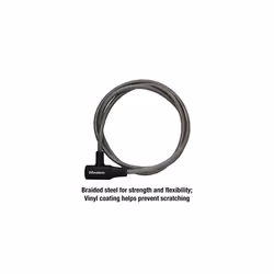 Master Lock 8154DPF Cable Lock with Key  1 Pack