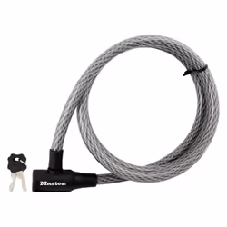 Master Lock Cable Lock Keyed Bike Lock 6 ft. Long 8155D