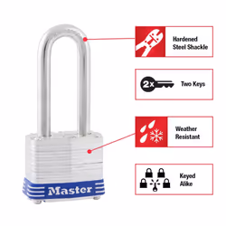 LAMINATED PADLOCK 1.56W (Pack of 1)