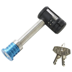 Master Lock 1480DAT Stainless Steel Receiver Lock for 5/8 in. Receiver Hole Silver