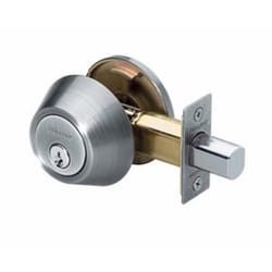 Master Lock DSON0615 Single Cylinder Deadbolt, Satin Nickel
