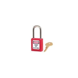 Master Lock S410RED Lockout Padlock Ã¢ÂÂ 38mm Body & 6mm Hardened Steel Shackle