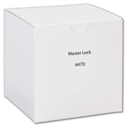 Master Lock 647D 1-1/4 Black Luggage Lock