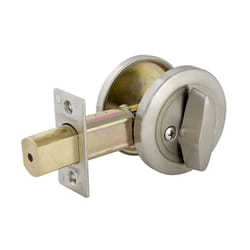 Master Lock DSC0532D Commercial One-Sided Cylinder Deadbolt  Satin Chrome