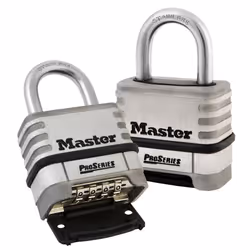 Master Lock 1174D Padlock  1.5"""" x 2.2"""" x 3""""  Stainless Steel