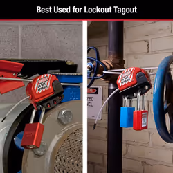 Master Lock S806CBL3 Adjustable Cable Lockout with 5/32"""" x 3 Foot Cable