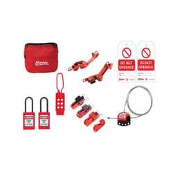 Master Lock General Maintaince Lockout / Tagout Kit 15-Piece MLKSMAINTKIT