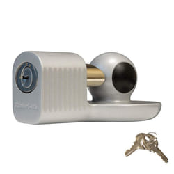 Master Lock Trailer Hitch Lock  Fits 1-7/8 in.  2 in.  and Most 2-5/16 in. Trailer Couplers  Weather Resistant Automotive Hitch Lock with Keys  377KA