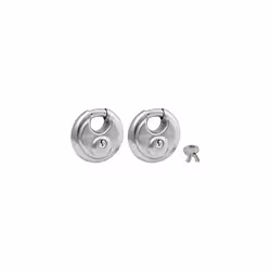 Master Lock 40T Stainless Steel Discus Padlock 2 Pack