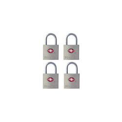 Master Lock TSA Luggage Locks with Key  TSA Approved for Backpacks  Bags and Luggage  4 Pack  4683Q