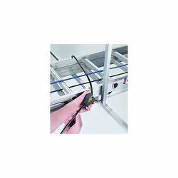 Master Lock, Python Adjustable Keyed Cable Lock, 6 ft. Long, 8419DPF, Black and Yellow, 6' x 5/16" Diameter