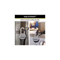 M930XKADLHCCSEN Magnum Solid-Steel Padlock - Quantity 4