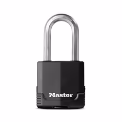 Master Lock M515XDLH Magnum Heavy Duty Padlock with Key  1 Pack  Black