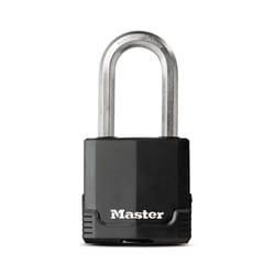 Master Lock M515XDLH Magnum Heavy Duty Padlock with Key  1 Pack  Black